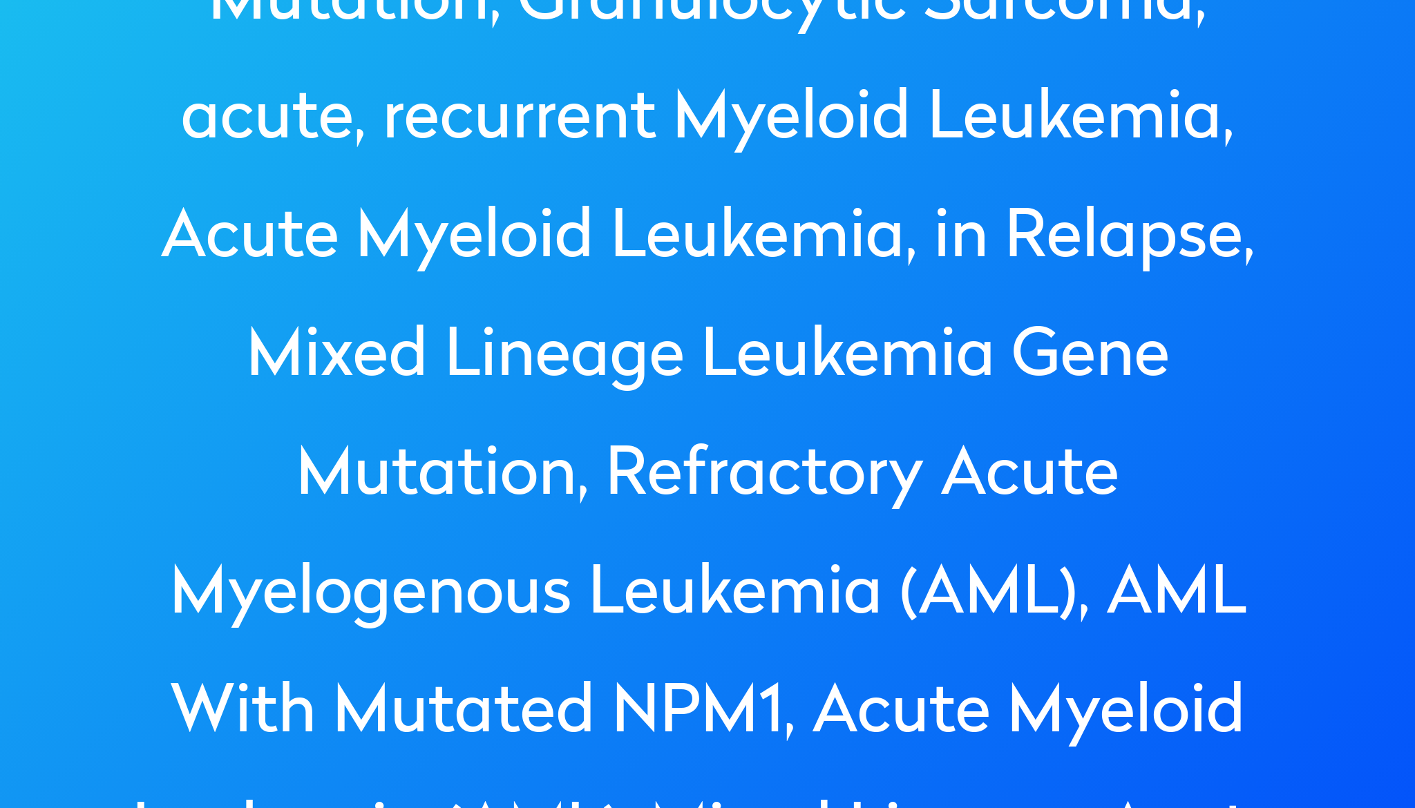 Dose Validation/Expansion Ziftomenib/7+3 in 1L KMT2Ar (B2) for Acute